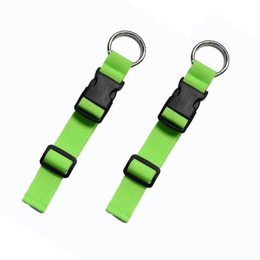 2 Pack Luggage Straps - Adjustable Suitcase Belts Travel Accessories - Jacket Gripper Arm Saver Easy to Carry Your Extra Bags (Green) - color: Green
