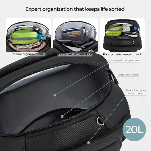 Travelon Anti-Theft Classic Large Backpack - color: Black