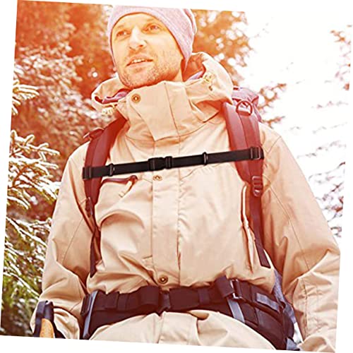 Happyyami 2pcs Backpack Straps Replacement Carrying Strap for Outdoor Heavy Duty Nylon Abs Camping