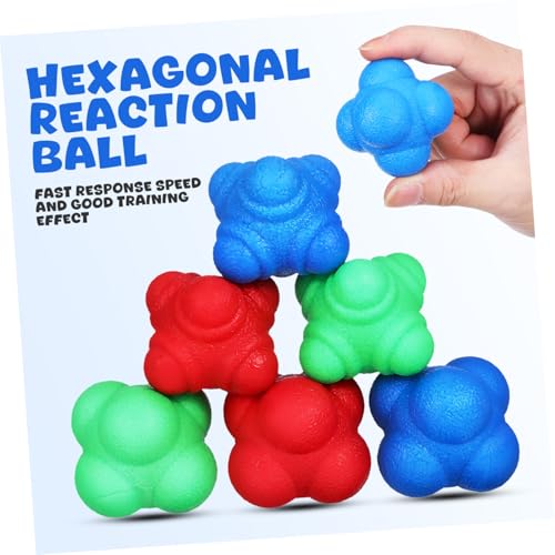 Totority 6pcs Agility Reaction for Hand-Eye Coordination Training Fun Training Tool for Ages