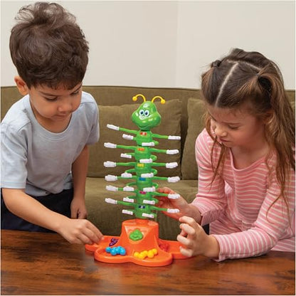 Giggle Wiggle Board Games for Kids, Family Game Night, Hand-Eye Coordination, Preschool Games, The Wiggle Race to Get Your Marbles to The Top Game, Ages 4+, Batteries Not Included - style: Giggle Wiggle