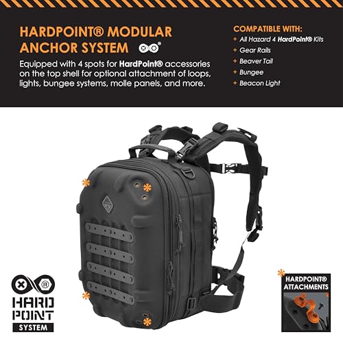 HAZARD 4 Grill Hard-Shell Photo & Drone Backpack – Modular Camera Pack, 24.1L