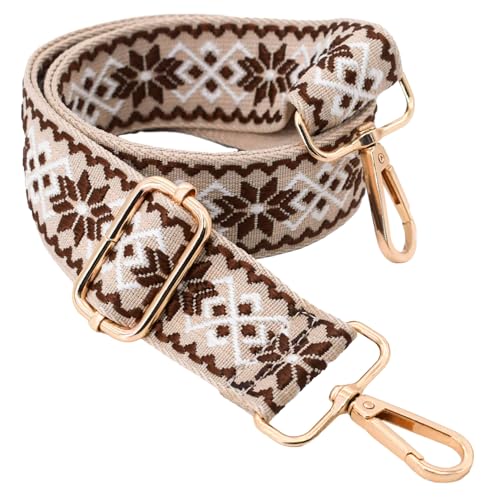 Replacement Purse Strap Shoulder Strap Adjustable Crossbody Strap for Women Crossbody Wide Shoulder Bag - color: Gold Hardware-color9