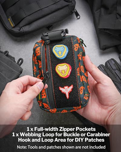 VIPERADE VE26 EDC Pouch - Small EDC Organizer for Multitools - color: Spicy Pattern