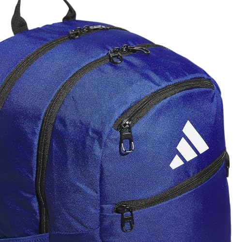 adidas Striker 3 Team Sports Backpack – Daypack for Sports Gym Travel, 36L, Royal Blue, OSFA - color: Royal Blue