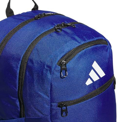 adidas Striker 3 Team Sports Backpack – Daypack for Sports Gym Travel, 36L, Royal Blue, OSFA - color: Royal Blue