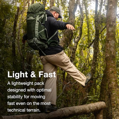 Osprey Talon 44L Men's Lightweight Hiking Backpack - Daypack for Travel & Camping, Green Canopy/Pine Leaf, L/XL - color: Green Canopy/Pine Leaf, size: Large-X-Large