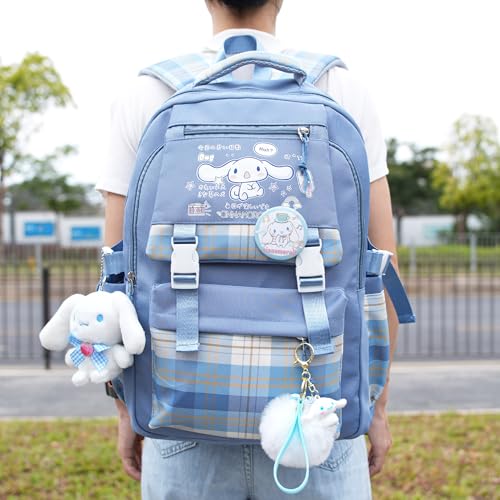 Juju Blue Kawaii Backpack - Cute Backpacks For Girls - Cute Backpack Kawaii Stuff - Backpacks For School Girls