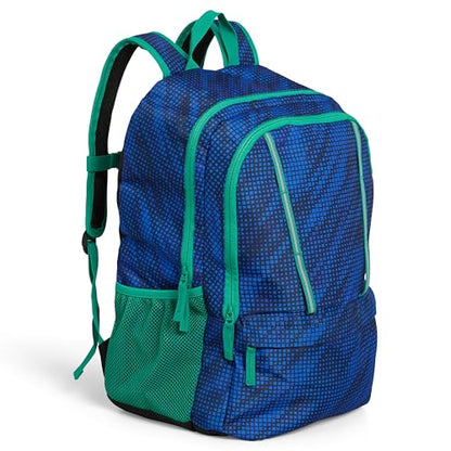 Lands' End Unisex Kids Large ClassMate Lightweight Durable Elementary School Backpack, Bright Blue - color: Bright Blue