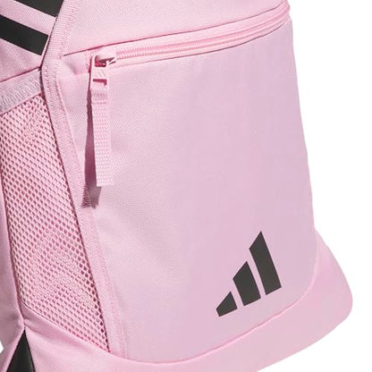 adidas Stadium Sackpack – Drawstring Backpack Gym Bag, 13L - color: True Pink/Black