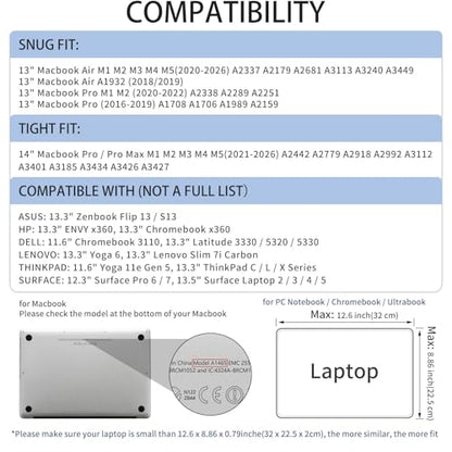 RAINYEAR 13 Inch Laptop Sleeve Compatible with 13.3" MacBook Air/Pro M1 M2 M3 M4 M5 A3449 A3240 A3113 A2681 A2338 Carrying Computer Bag Protective Cover Case (Khaki) - color: Khaki, size: 13"