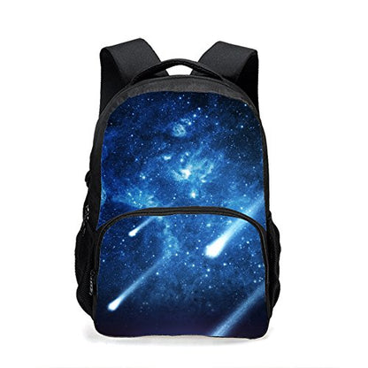 CAIWEI backpack teen, Universe Space TrendyMax Galaxy Pattern Backpack Cute for School (Starry sky 7) - color: Starry Sky 7, size: 17.5*13*6.7 Inch