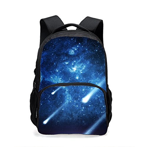 CAIWEI backpack teen, Universe Space TrendyMax Galaxy Pattern Backpack Cute for School (Starry sky 7) - color: Starry Sky 7, size: 17.5*13*6.7 Inch