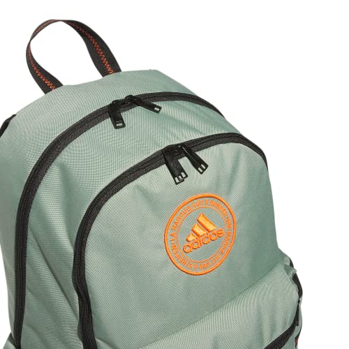 City Icon Backpack - color: Silver Green/Impact Orange