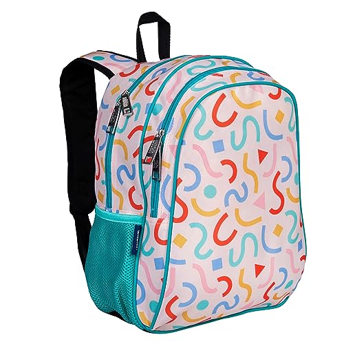 Wildkin 15 Inch Backpack for Kids, Confetti Peach - color: Confetti Peach