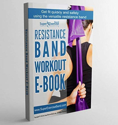 Resistance Band for Working Out | Super Exercise Bands 8,16,24 Yard Bulk Rolls |10 Strengths in Light Medium and Heavy Resistance Bands | Latex Free Workout Bands Including App and e-Book - size: 16 Yards, style: Heavy