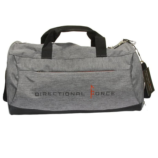 Directional Force | Oxford Gear Bag | Durable Gym Bag with Multiple Storage Compartments | Performance Apparel & Products (Gray) - color: Grey