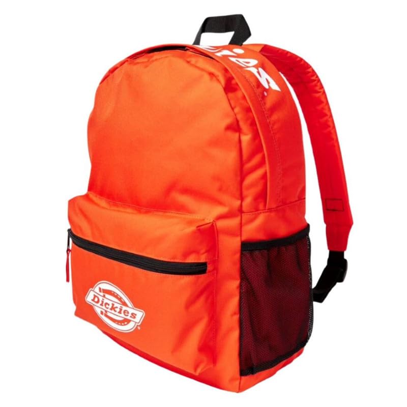 Dickies Logo Backpack, ORANGE, AL - color: Orange