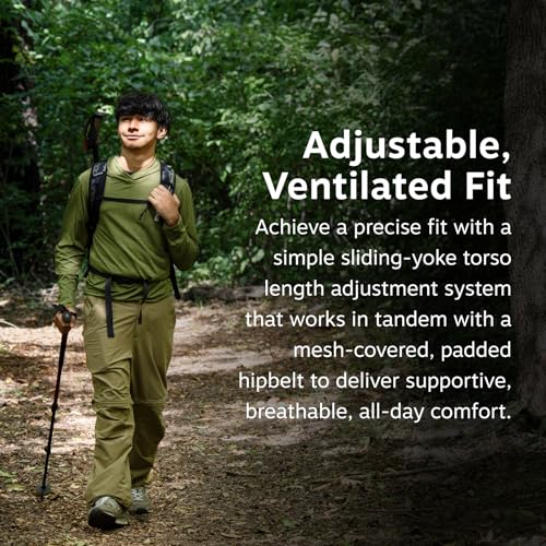 Osprey Hikelite 32L Durable Hiking Backpack - Travel Daypack with Rain Cover for Men and Women, Graphite Purple - color: Graphite Purple, style: 32l