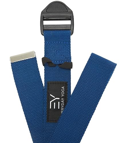 Everyday Yoga Super Strong Strap, Quiet Cinch Buckle, Stretching & Physical Therapy Fitness, Improve Flexibility - size: 6 Foot