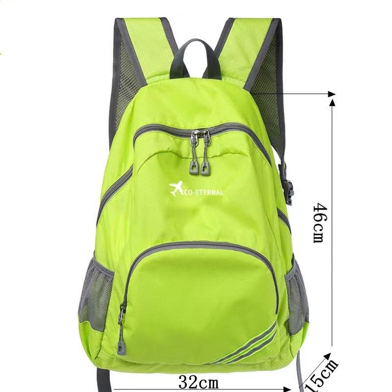 Geboldil Men's and women's waterproof backpack traveling backpack blue - color: Blue