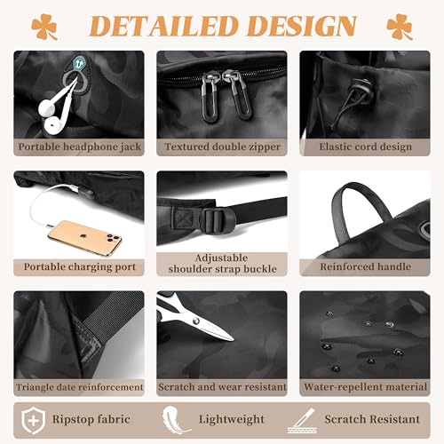 FSD. WG Casual Bag for Men Fashionable Outdoor Bag Popular Travel Bag Casual Large Capacity - color: 10045blackb