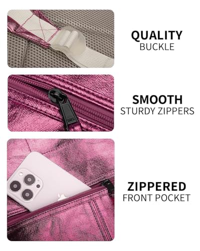 Toddler Backpack for Girls Boys 2-6 Kindergarten Elementary School Kids Backpack Boys 14" H Diaper Bag - color: Magenta