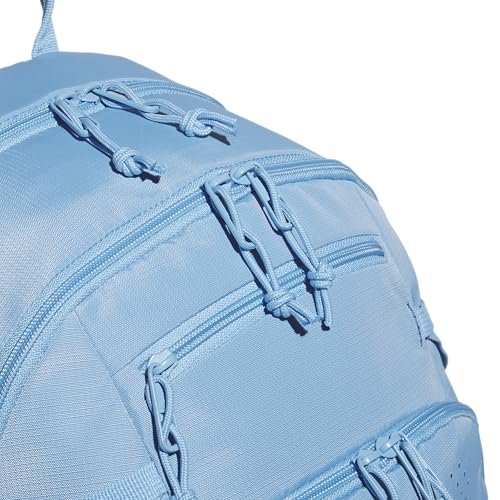 adidas Defender 5 Backpack for Sports, Gym, School and Travel, 33L, Team Light Blue/White, OSFA - color: Team Light Blue/White