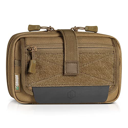 Savior Equipment IFAK Buddy Tactical First-Aid Kit Rip Away MOLLE Pouch Emergency EMT Utility Organization Medical Supply Carrier Outdoor Survival Travel Bag, Attach to Backpack/Belt Loop - color: Dark FDE