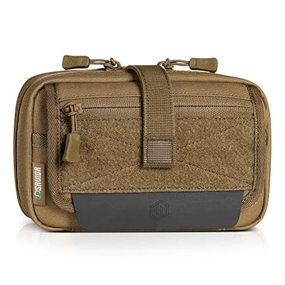Savior Equipment IFAK Buddy Tactical First-Aid Kit Rip Away MOLLE Pouch Emergency EMT Utility Organization Medical Supply Carrier Outdoor Survival Travel Bag, Attach to Backpack/Belt Loop - color: Dark FDE