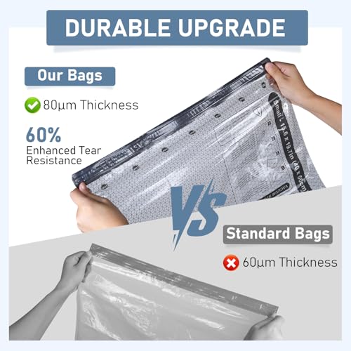 Travel Vacuum Storage Bags with Rechargeable Cordless Pump, 15 Pack 3 Sizes Compression Packing Bag Set for Luggage, Thickened Vacuum Seal Bags for Clothing, Triple-Zipper Sealer Upgrade - size: 15 Pack In 3 Sizes