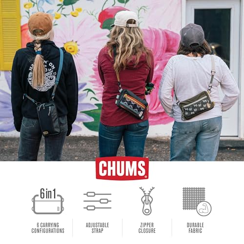 Chums Rover Crossbody Bag, Sling Bag Purse for Women & Men - color: Geo