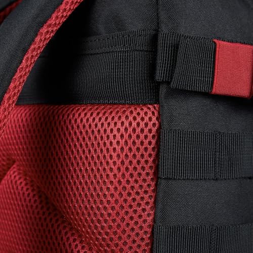 WOLFpak 9L Mini Tactical Backpack (Red Wolf) | Compact, Small Everyday Carry Bag for Gym, School, Travel | Durable, Water-Resistant Daypack with Molle System and Patch Panel - color: Red Wolf