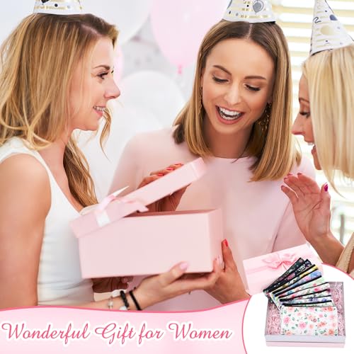 Reginary 20 Pcs Makeup Bags Gifts for Women Canvas Cosmetic Bags with Zipper Mothers Day Bulk Gift Travel Purse Organizer Pouch Accessory, Toiletry Large Capacity,7 x 4.3 Inch - style: Floral