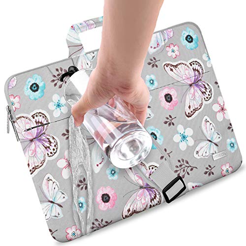 Hseok Laptop Shoulder Bag 13 13.3 14 Inch Case,Butterfly - color: Butterfly, size: 13-13.5 inch