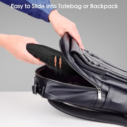 Cable Organizer Bag, Charger Organizer Pouch Case for Travel Accessories/Airplane Essentials/Electronics Tech Gadgets (Black)