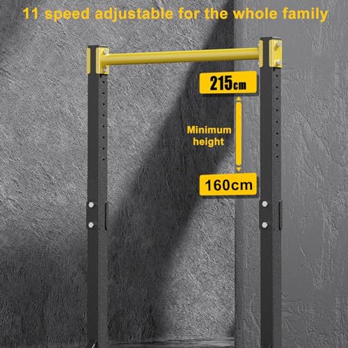 Power Tower, Portable Pull-up Bar Station, Free Standing Pull Up Bar for Home Gym, Pull Up Tower Station 400LBS with 11 Gym Strength Training Workout Equipment