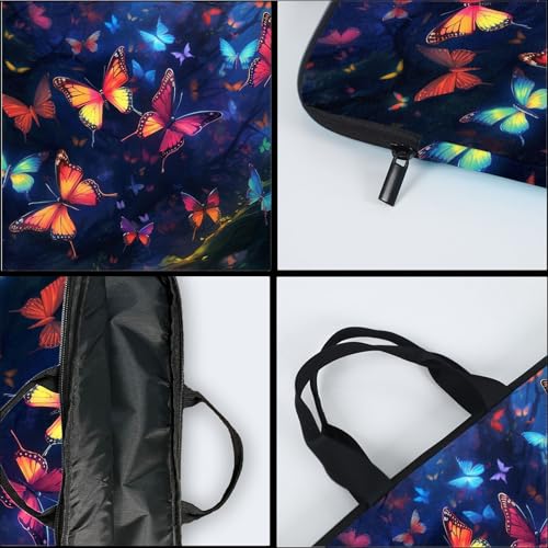 15-Inch Laptop Sleeve – Stylish, Lightweight, Shockproof, Water-Resistant Case for Lenovo, HP, Dell, Asus Notebooks - Butterfly - color: Butterfly