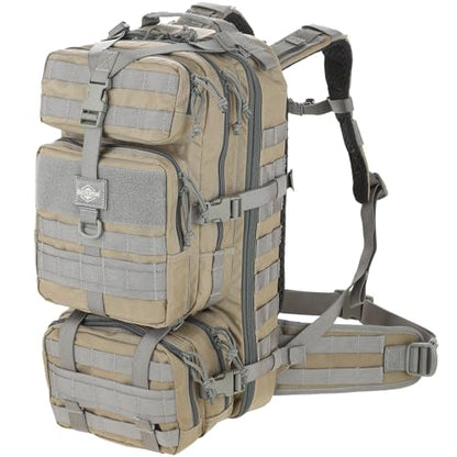 MAXPEDITION Gyrfalcon Backpack (Khaki-Foliage) 36L Tactical Backpack with Detachable Waist Pack, MOLLE Internal Frame Rucksack, Military Survival Pack, Bug Out Bag, PT1054KF - color: Khaki Foliage, size: Medium