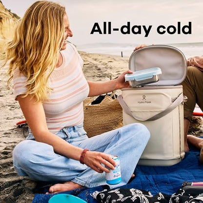 Hydro Flask Carryout Cooler Backpack - Insulated Portable Soft Cooler - 22 L Capacity in Black - color: BLACK, size: 22 L, style: Cooler Backpack