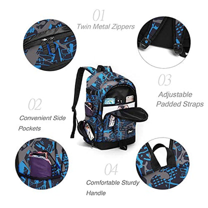 rickyh style School Backpack Travel Bag for Men & Women Lightweight College Back Pack with Laptop Compartmen - color: 01tylan