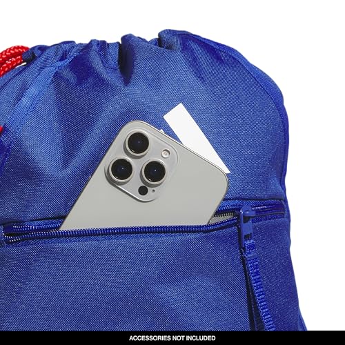 adidas Stadium Sackpack – Drawstring Backpack for Sports, Small Gym Bag, 13L - color: Usa