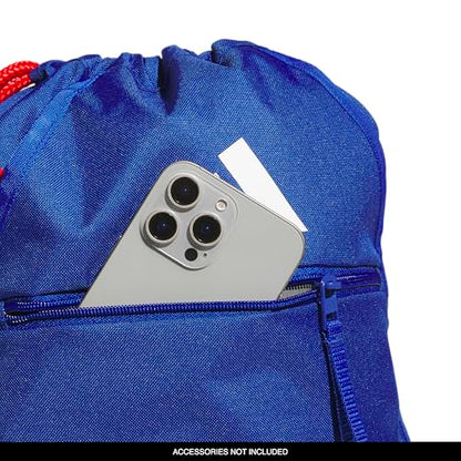 adidas Stadium Sackpack – Drawstring Backpack for Sports, Small Gym Bag, 13L - color: Usa