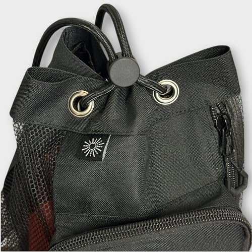HOTZ Mesh Ball Bag for Coaches, Basketball, Soccer, Volleyball, 3 Balls