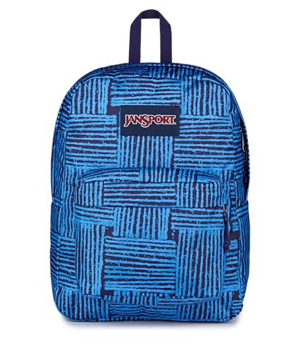 JanSport SuperBreak One Backpack - Durable, Lightweight Bag with 1 Main Compartment, Front Utility Pocket with Built-in Organizer, Premium Backpack, Threaded - color: Threaded