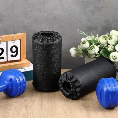 Hollowfly 4 Pcs Foam Foot Pads Foam Roller Pad Replacement for Weight Bench Inversion Table and Gym Exercise Equipments(7 x 3.5 x 0.8 Inches) - size: 7 x 3.5 x 0.8 Inch