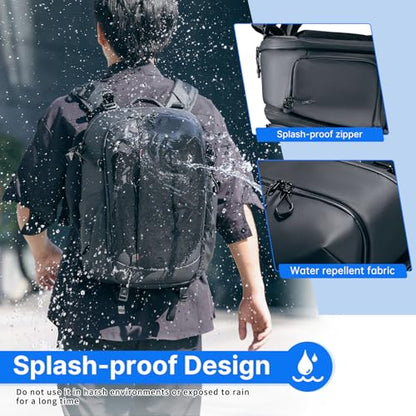 UURig ULANZI BP09 Traker Camera Backpack • 22L • Versatile Camera Travel Bag • Quick Access • Well Organized Professional Photography Storage • Shoulder Backpack • for Sony/Nikon DSLR Cameras - size: BP09 22L Shoulder Bag