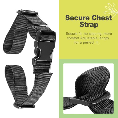 Universal Adjustable Sternum Strap for Backpacks – Quick Release Chest Buckle with Shoulder Clip for Hiking, Camping, Travel, Daypack Support