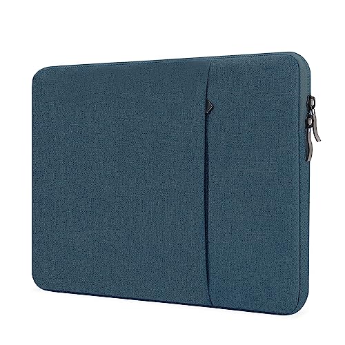 ProElife 15-Inch Laptop Sleeve Case for 2025-2023 MacBook Air 15 inch with M4 M3 M2 Accessory Traveling Carrying Case Water-resistant Bag Cover for MacBook Air 15'' 2025 2024 2023 M4 M3 M2 (Navy Blue) - color: Navy Blue