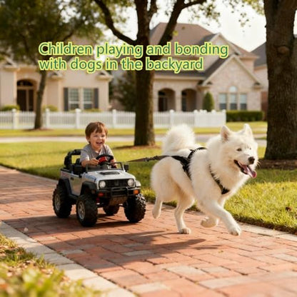 Weight Pulling Dog Harness for Dogs - Dog Pulling Harness for Sled & Running Training (Forest Green,XL) - size: XL